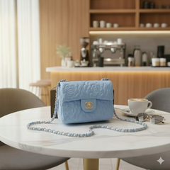 Chanel Camellia Quilted Flap Bag (GGBA070KK)