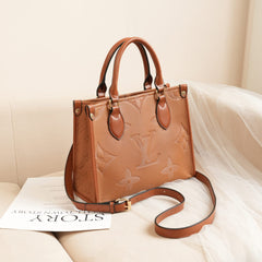 Patterned Top Handle Tote (AEF0026FW)