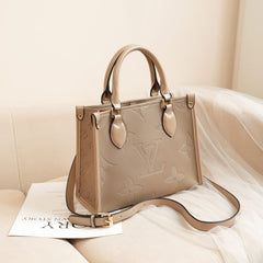 Patterned Top Handle Tote (AEF0026FW)