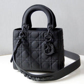'Limited' Dior Lady Dior Quilted Monochromatic Handbag (HHCA049VB)