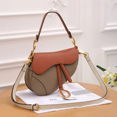 Classic Saddle-Shaped Handbag "Dior" (GGF026J)