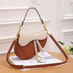 Classic Saddle-Shaped Handbag "Dior" (GGF026J)