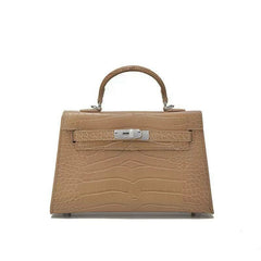 Hermes Woven Tote and Textured Top-Handle Bag (BDBA009)