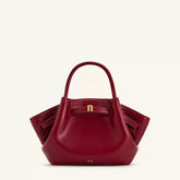 JW PEI Ruby Red Sculptural Handbag (XXBa009J)