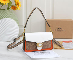 Coach Signature Monogram Flap Handbag Display (YTBA009GJ)