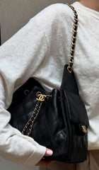 Elegant Chanel Quilted Chain Shoulder Bag – 28cm (SWCA050CH)