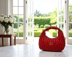 Miu Miu Wander quilted Mini Hobo Bag (YRCA050LJ)