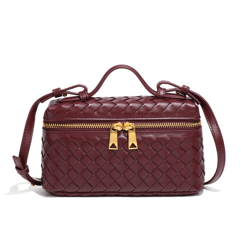 Luxury  Woven Leather Shoulder Bag