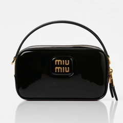 Miu Miu White Leather Crossbody – Elegant & Minimal (QTBA009AO)
