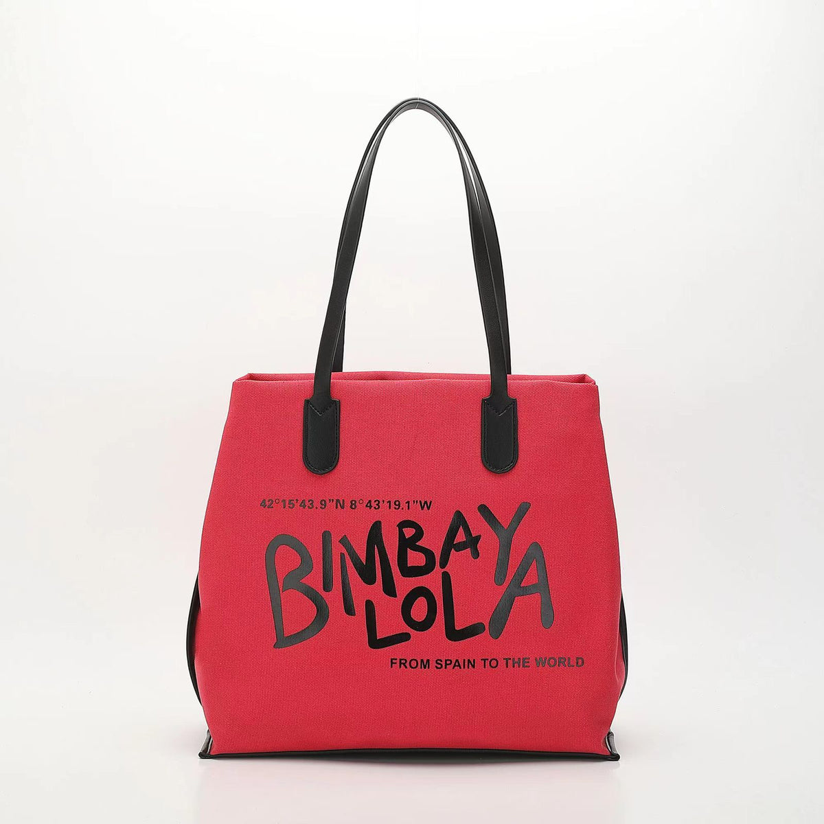 BIMBAY LOLA Canvas Tote Bag – From Spain to the World (GgBA009H)