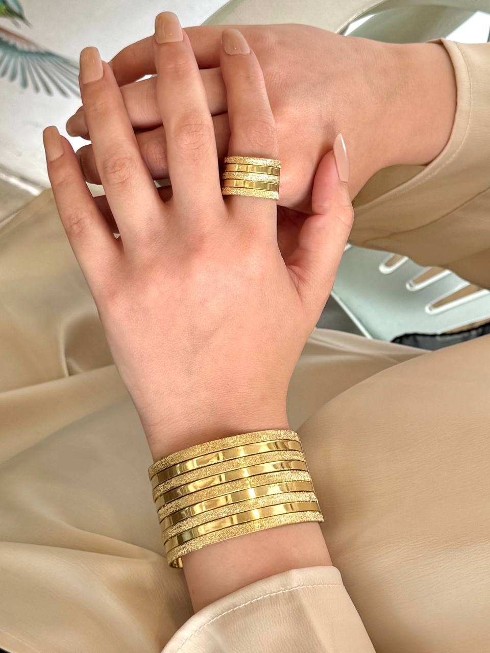 Eternal Glow – Pure Brass Set