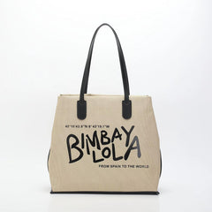 BIMBAY LOLA Canvas Tote Bag – From Spain to the World (GgBA009H)