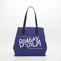 BIMBAY LOLA Canvas Tote Bag – From Spain to the World (GgBA009H)