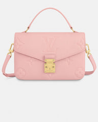 Louis Vuitton pink Monogram Leather Flap Bag (CvBA031X)