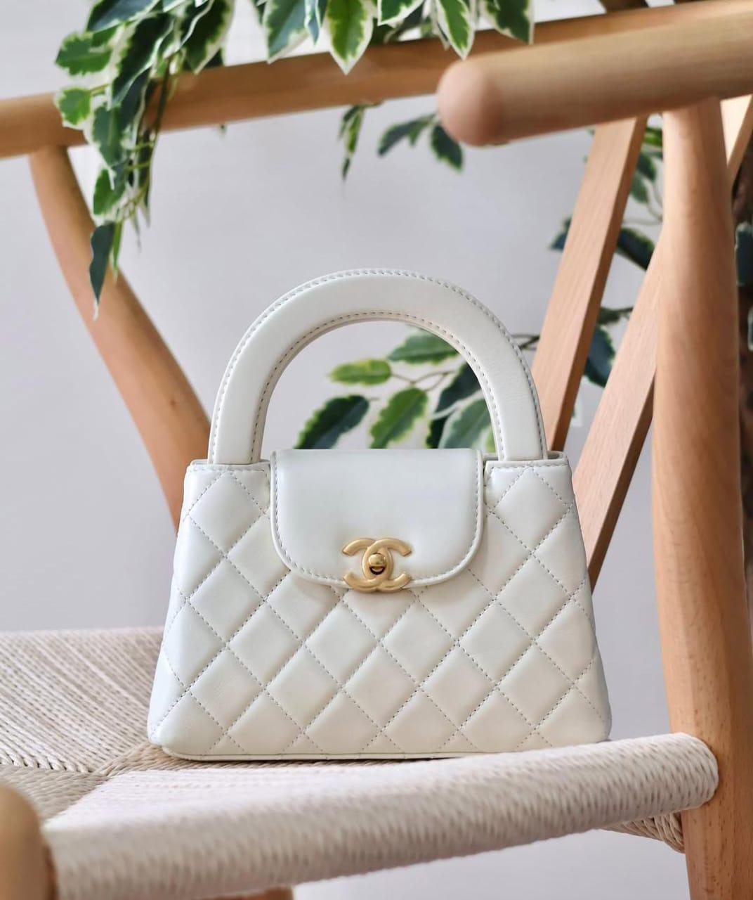 Elegant  Quilted Top Handle Bag (RJBA070GX & (GDCA049YW)