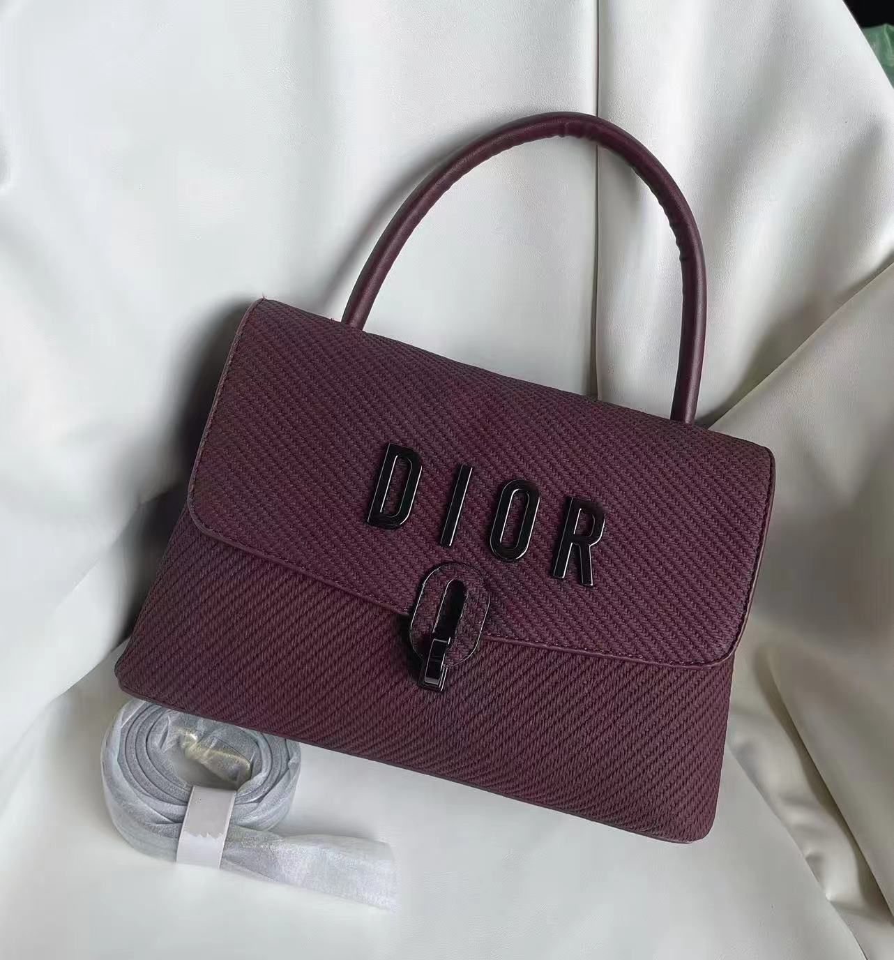 Dior-Inspired Textured Bag