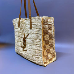 YSL Woven Straw Tote Bag – Natural (RTBA009K)