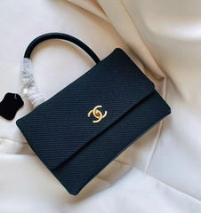 Classic  Textured Handbag with Top Handle (BVCA131NN)