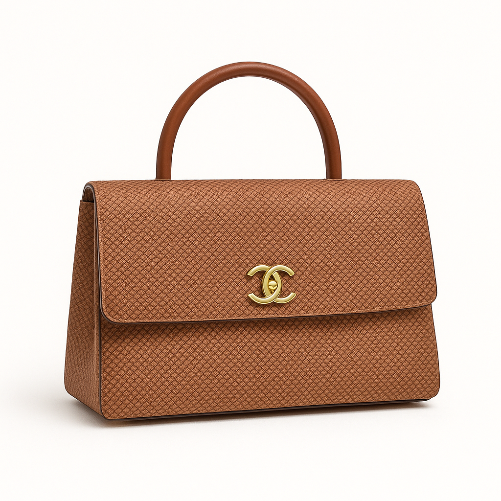 Classic  Textured Handbag with Top Handle (BVCA131NN)