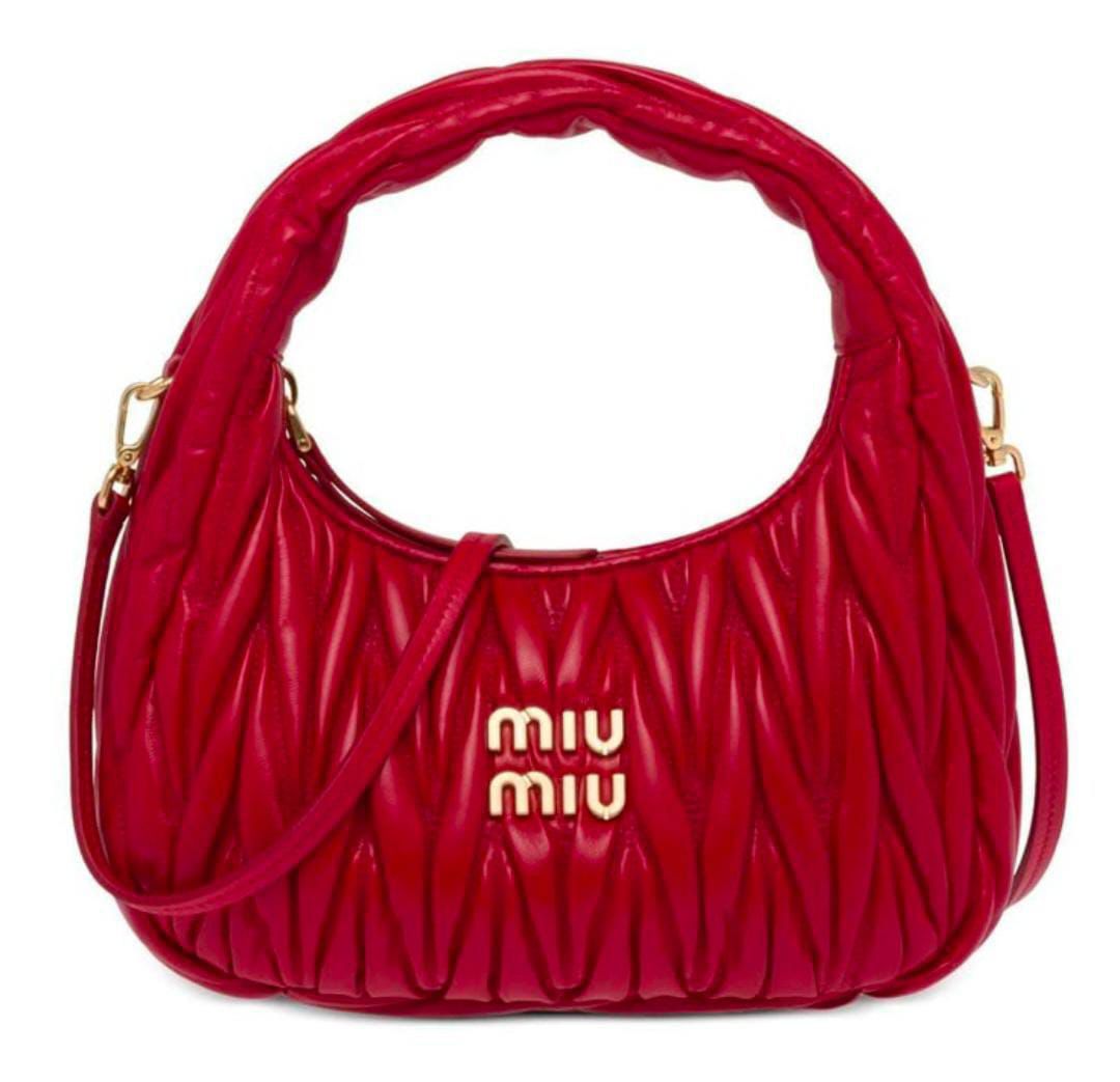 Vibrant Ruched Shoulder Bags