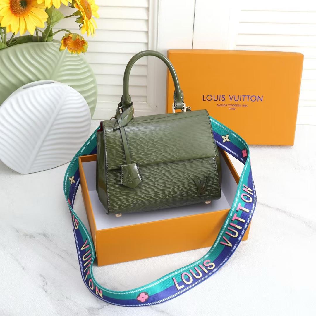 Pebbled Leather Top-Handle Satchel with Detachable Crossbody Strap