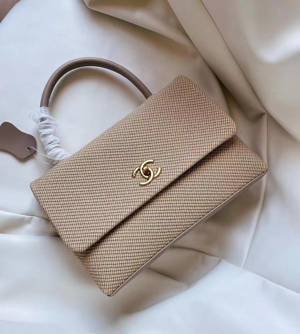 Classic  Textured Handbag with Top Handle (BVCA131NN)