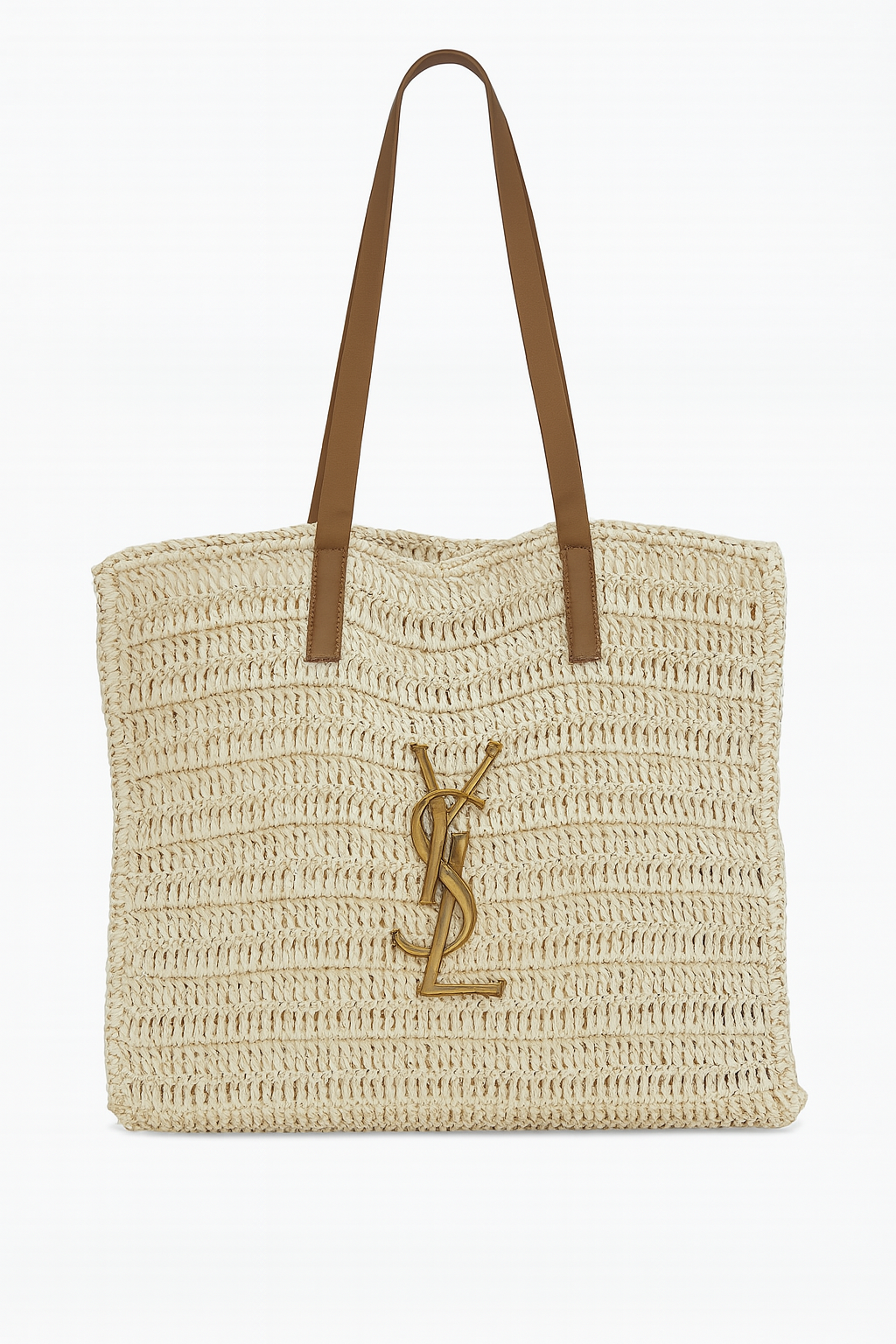 YSL Woven Straw Tote Bag – Natural (RTBA009K)