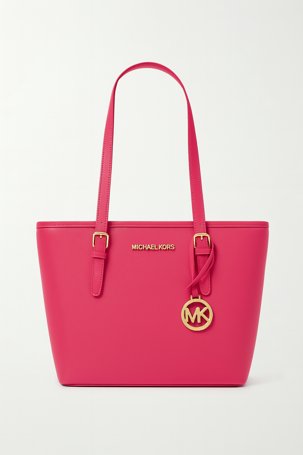 Tan Michael Kors Saffiano Leather Tote Bag (OKDA143WX)