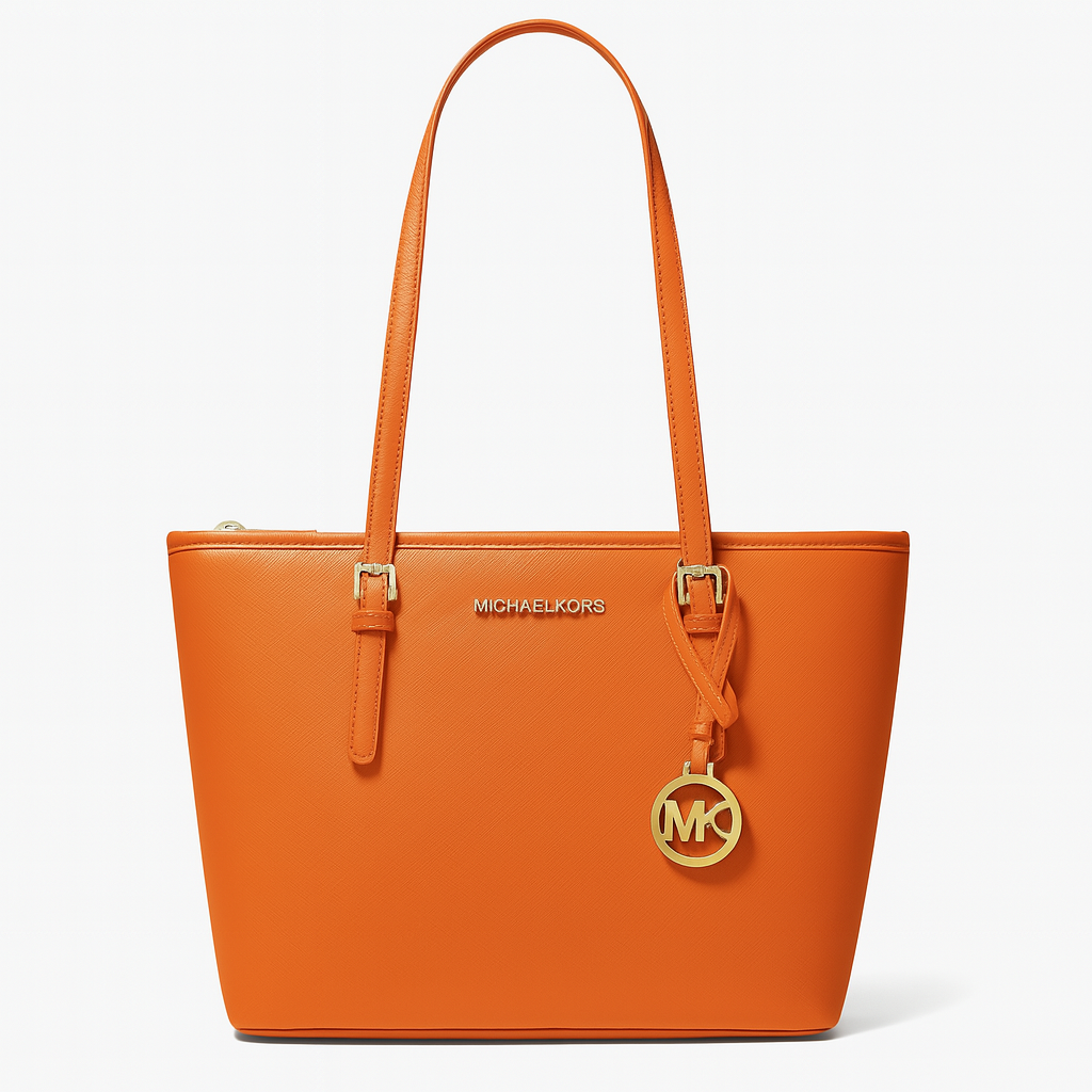 Tan Michael Kors Saffiano Leather Tote Bag (OKDA143WX)