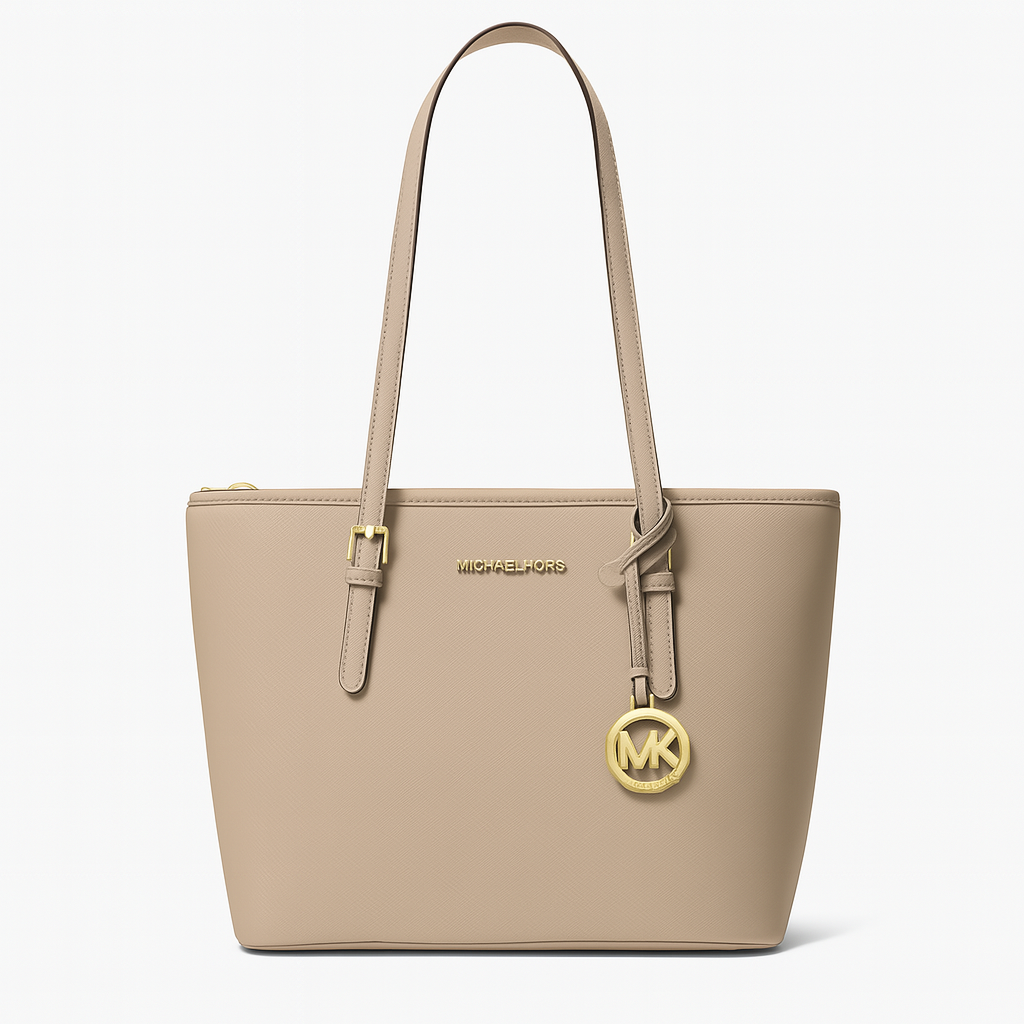 Tan Michael Kors Saffiano Leather Tote Bag (OKDA143WX)