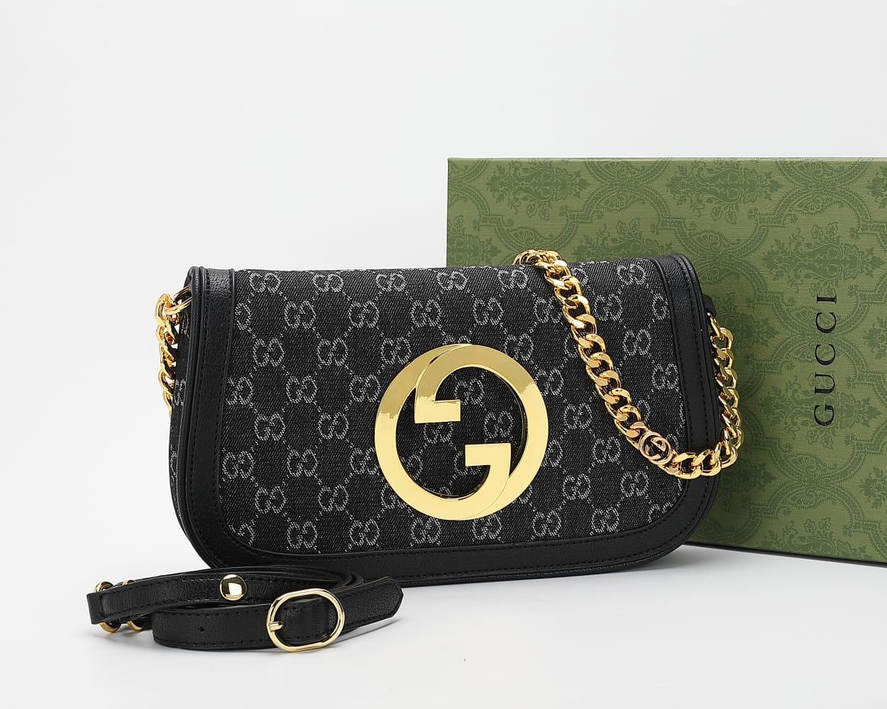 Striped Web Strap Crossbody (MJF0026)