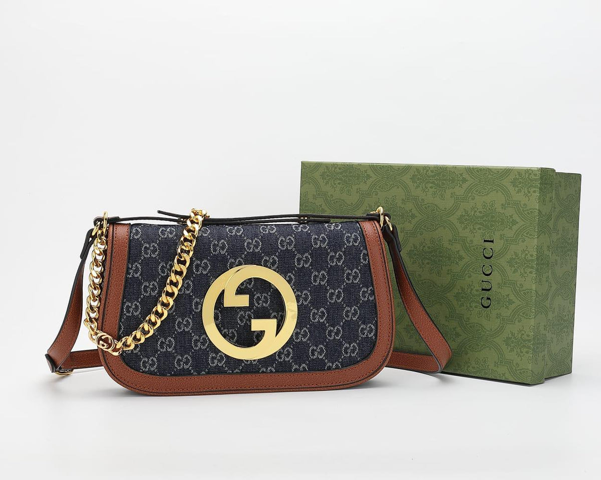 Striped Web Strap Crossbody (MJF0026)
