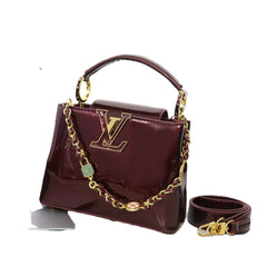 Elegant Textured Leather Handbag (CBAF009)
