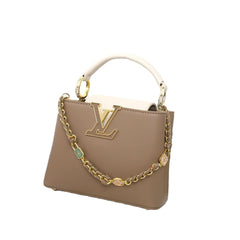 Elegant Textured Leather Handbag (CBAF009)