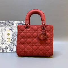 Dior Lady Dior Carnage Handbag (HHBA009V)