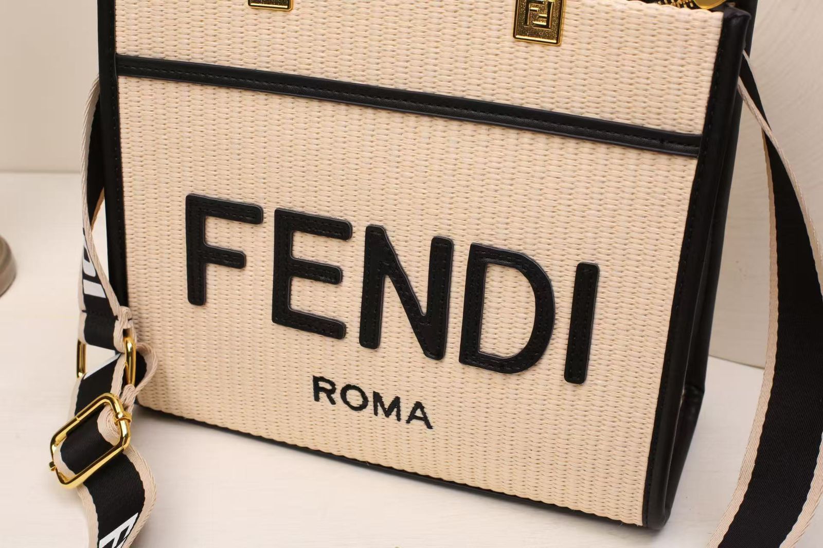 Fendi Woven Tote Bag Multi-Color Options (VCBA009VV)