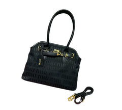 Patterned Designer Handbag with Top Handles (HBBA009)