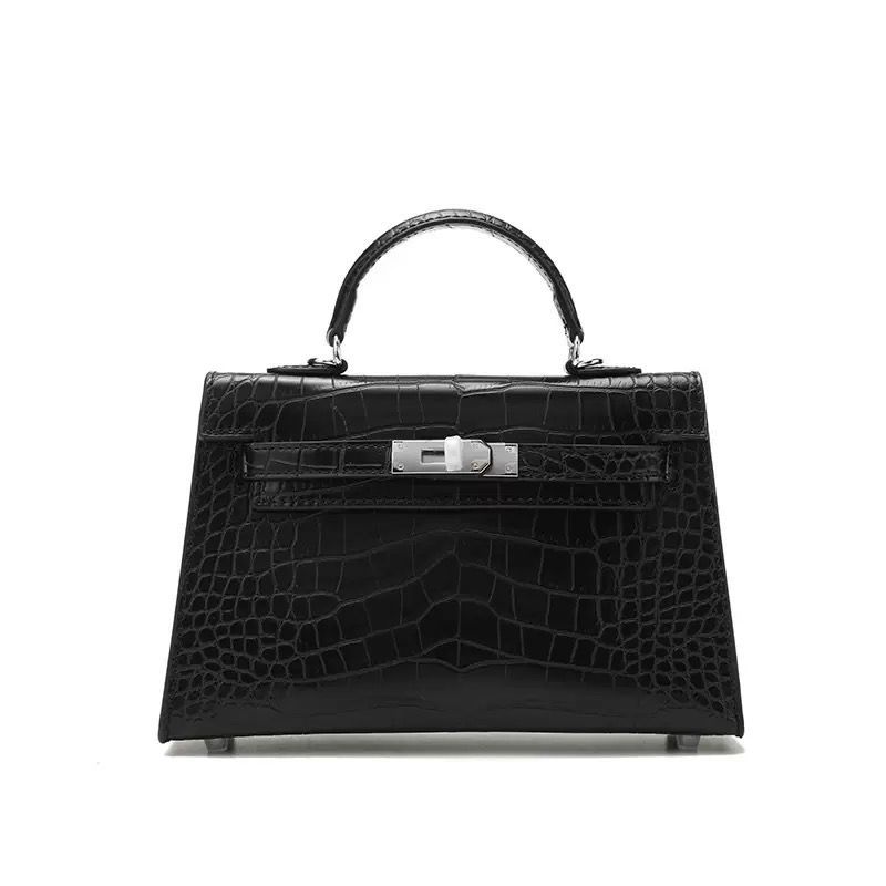 Hermes Woven Tote and Textured Top-Handle Bag (BDBA009)