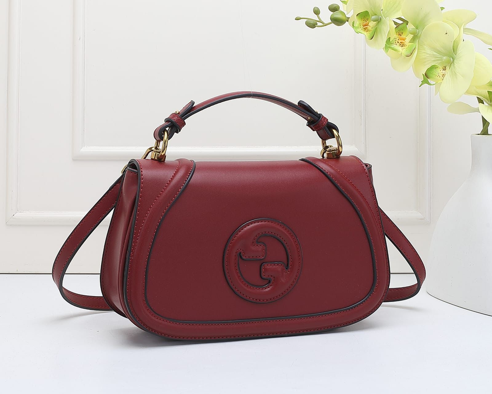 Gucci Interlocking G Top-Handle Bag (JJF0026)