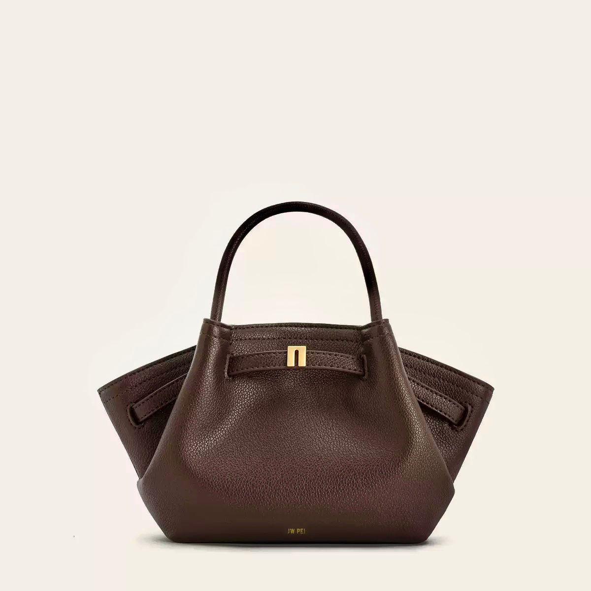 JW PEI Ruby Red Sculptural Handbag (XXBa009J)