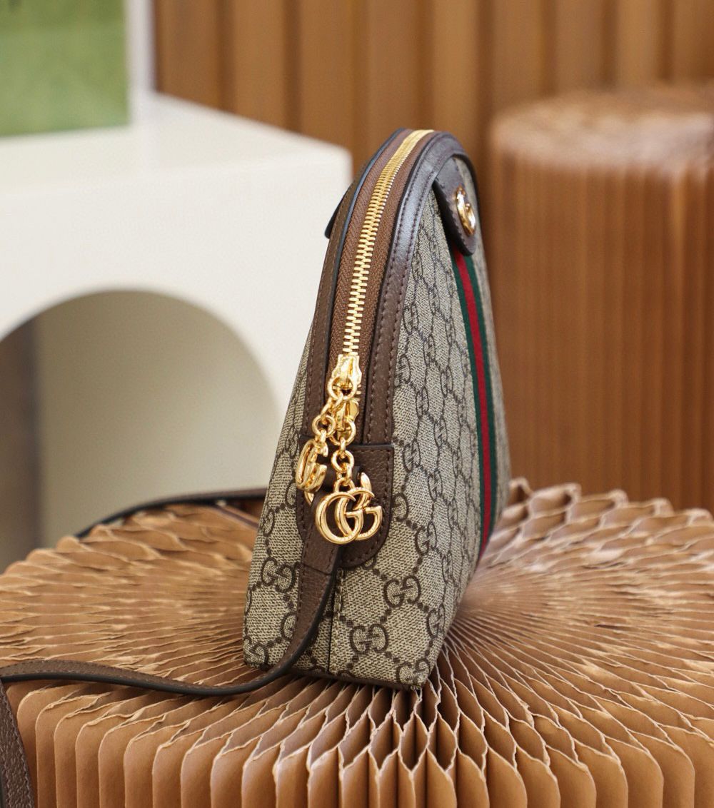 Gucci GG Supreme Web Shoulder Bag Display (KJBA009YY)