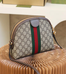 Gucci GG Supreme Web Shoulder Bag Display (KJBA009YY)