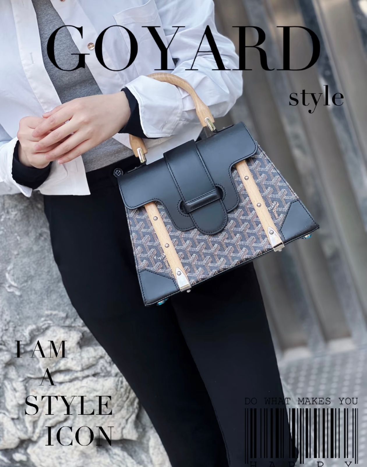 Goyard Saigon Top Handle Bag (NJBA009HT)