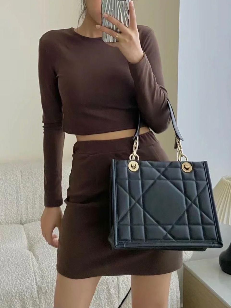 Dior Designer Tote with Chain (JKBA009OP)