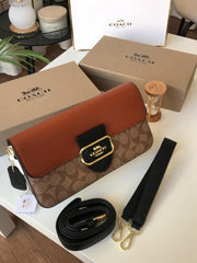 Coach Monogram Flap Bag (YTBE015YY)