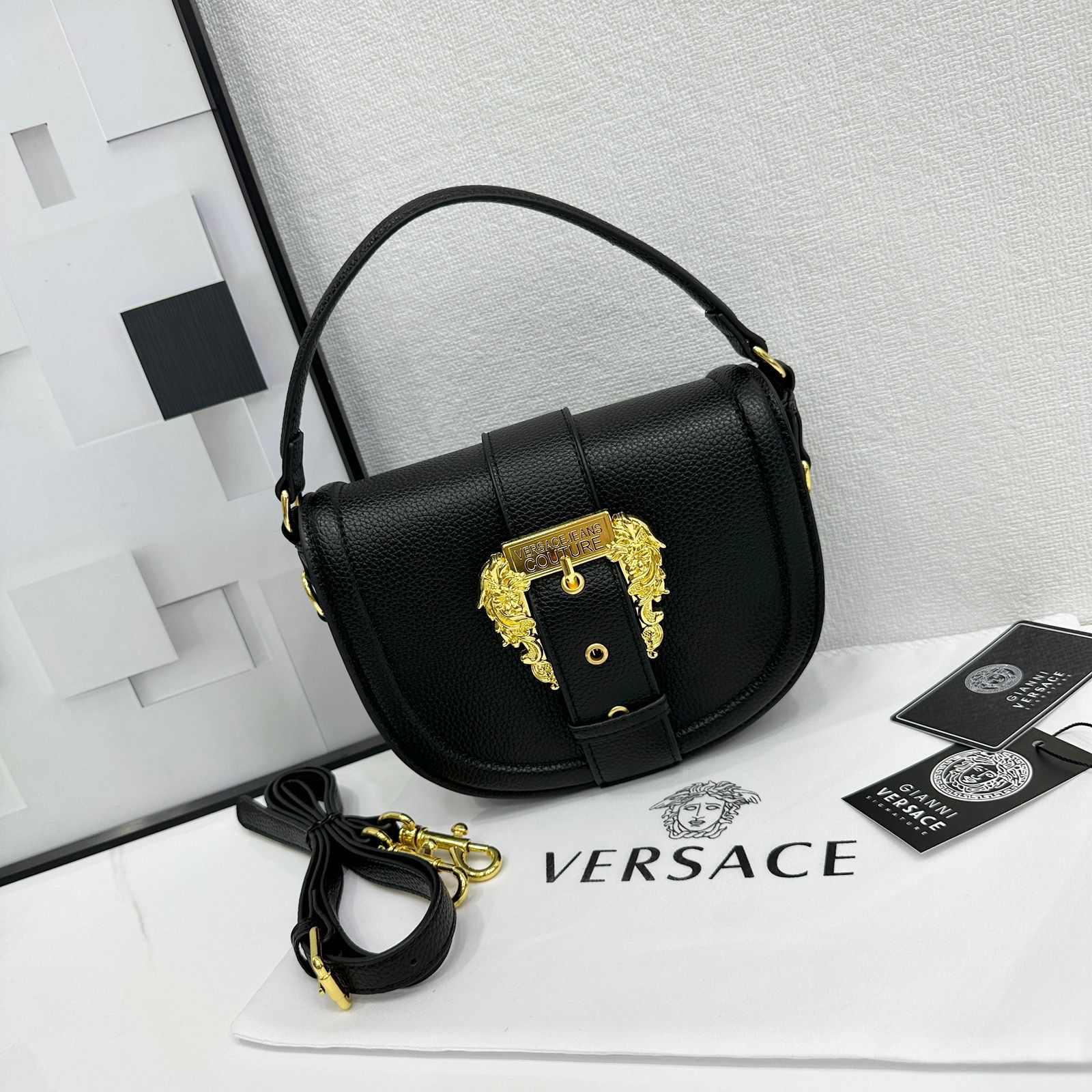The Versace Couture Lion Head Bag (FRBA009KR)