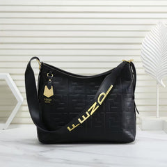 Fendi "FF" Monogram Shoulder Bag (RFF026LP)