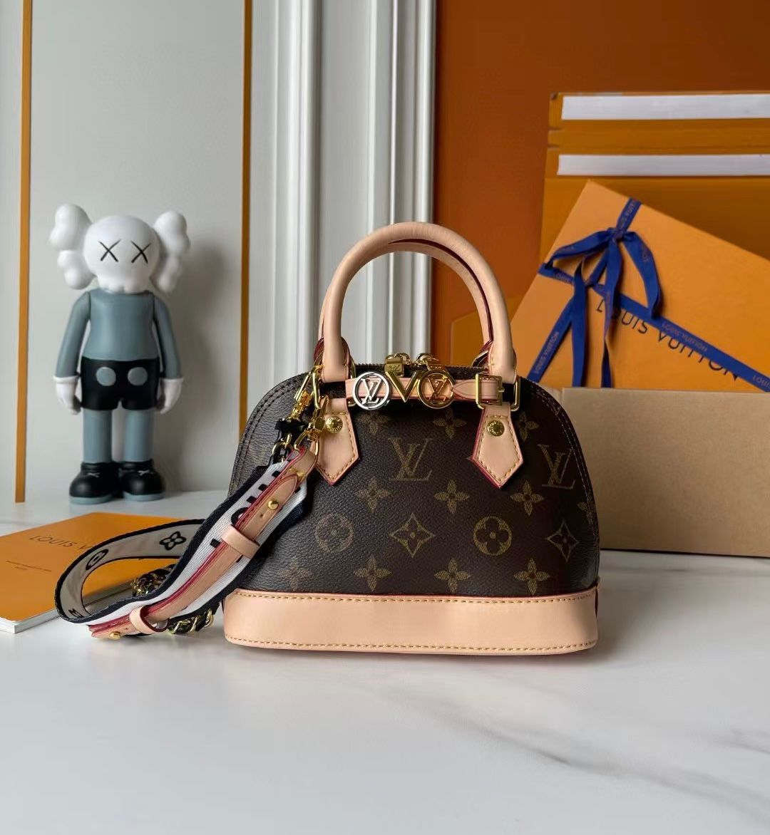 Louis Vuitton Alma Monogram Charms Collection (FBBA009PT)