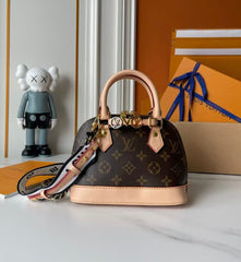 Louis Vuitton Alma Monogram Charms Collection (FBBA009PT)