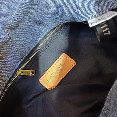 Saint Laurent Quilted Denim Bag (GXBA009KK)